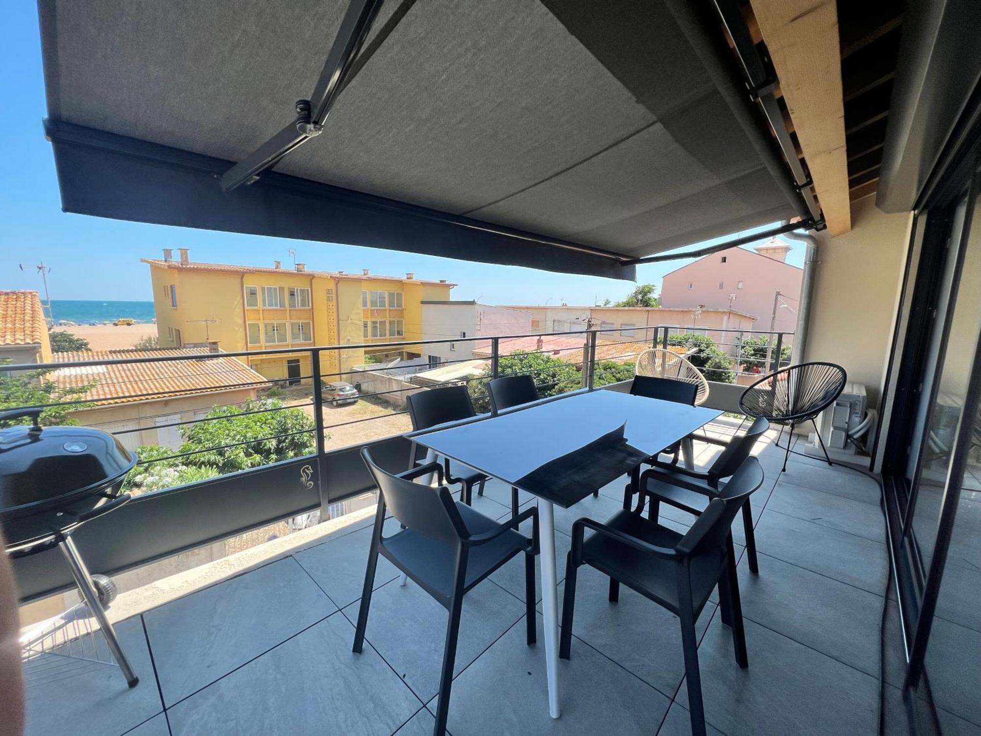 Oustal Caval Marin A Apartment Valras-Plage Bagian luar foto